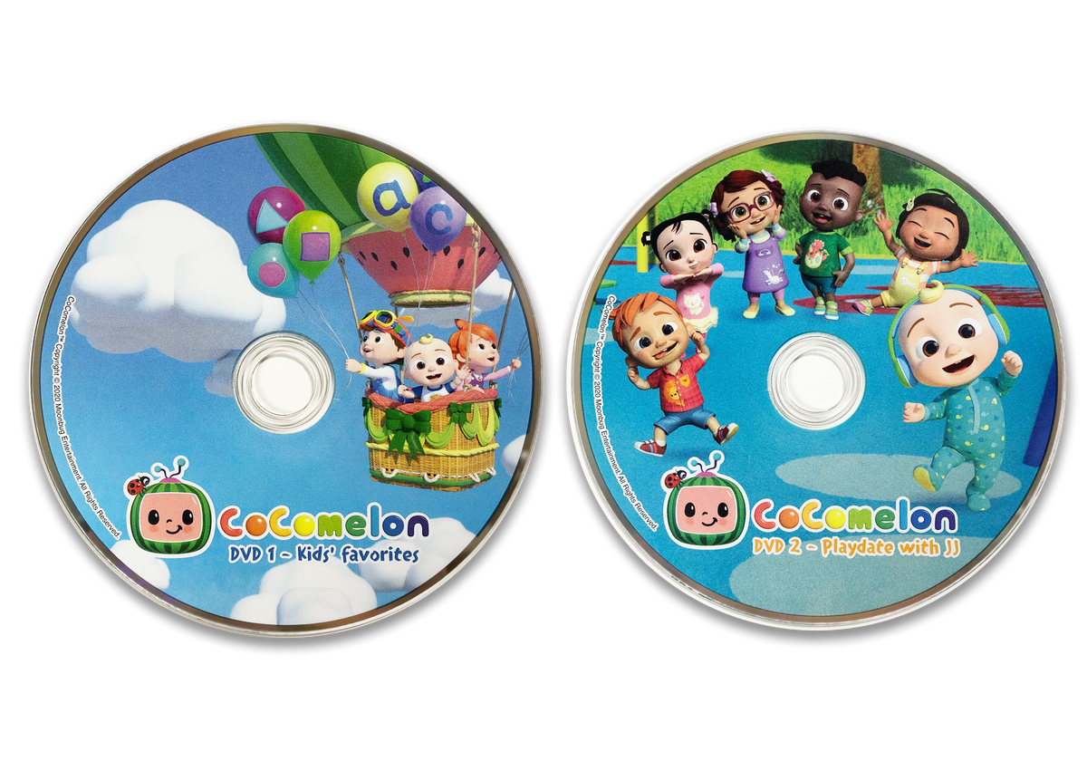 CoComelon DVD 1 and 2 Combo Pack