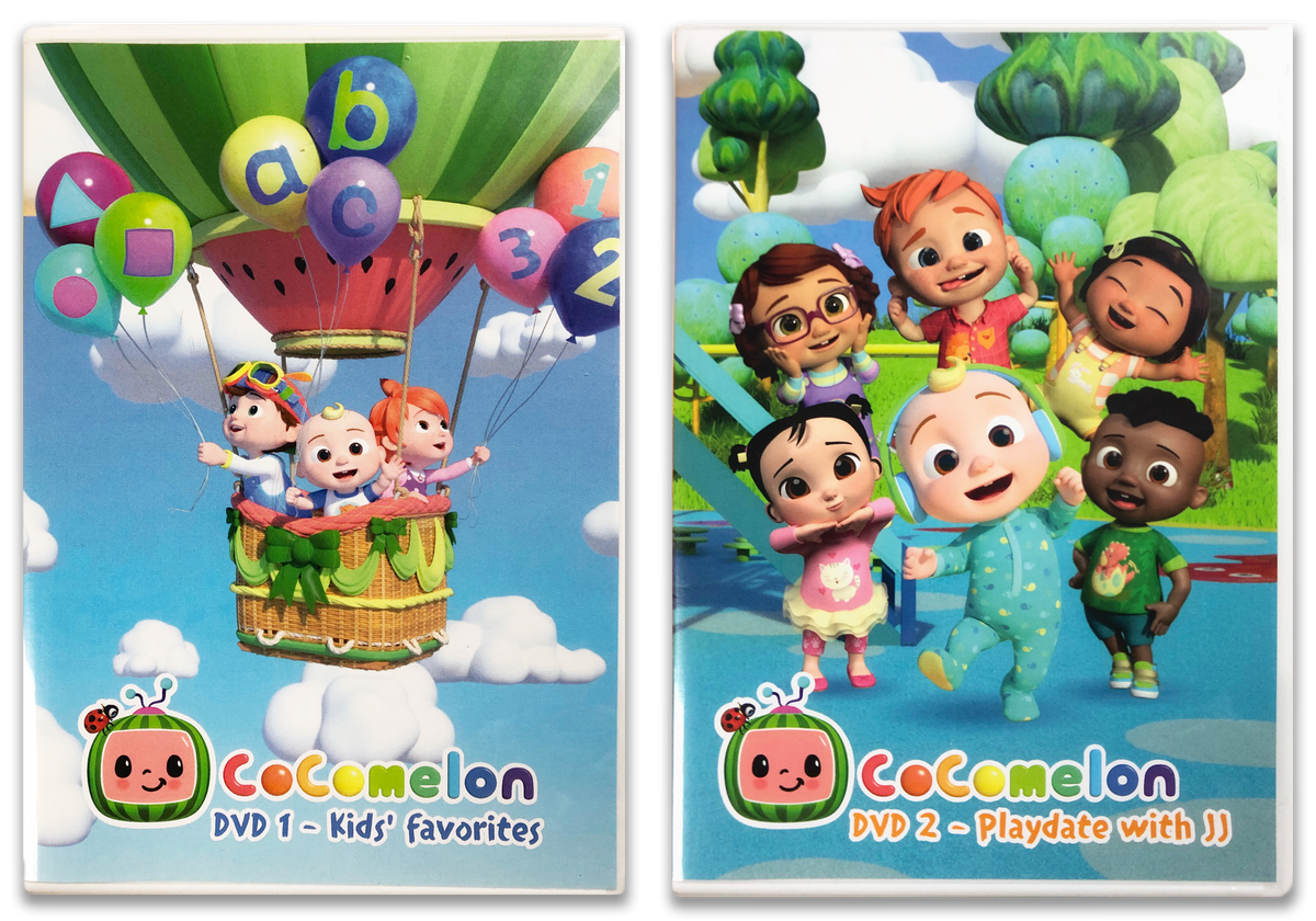 CoComelon DVD 1 and 2 Combo Pack
