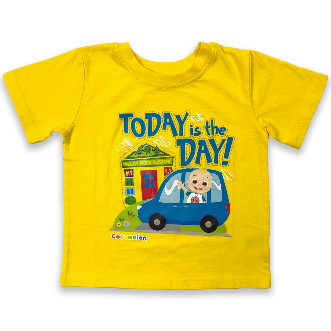 CoComelon Today is the Day Yellow T-Shirt